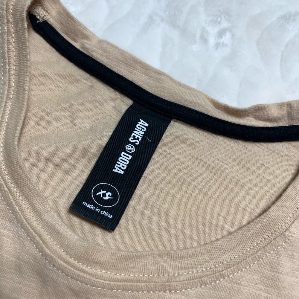 A&D XS Oatmeal Basic Tee - Picture 4 of 4